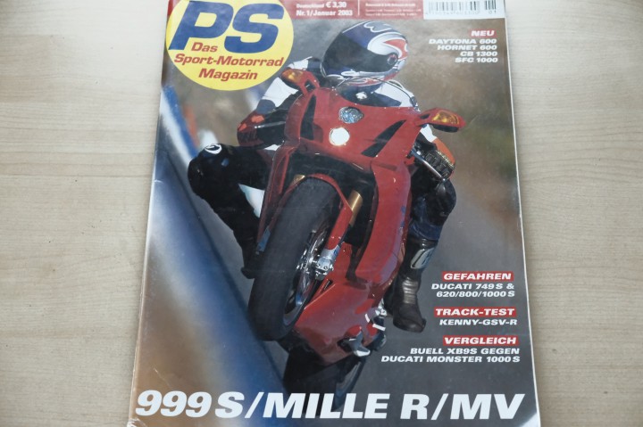 Deckblatt PS Sport Motorrad (01/2003)